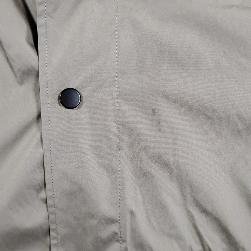 A.P.C. Mens Hooded Parka Raincoat Olive Green Size S Romania - Picture 10 of 15
